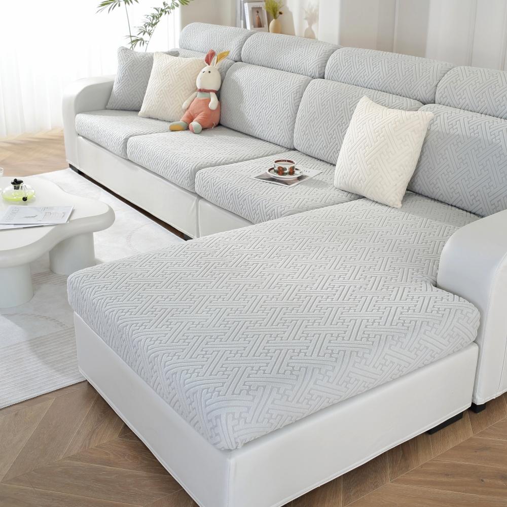 

All-season anti-slip sofa cover, pet-resistant, elastic, pure color, removable and machine-washable sofa cover S(50-70cm)1pc