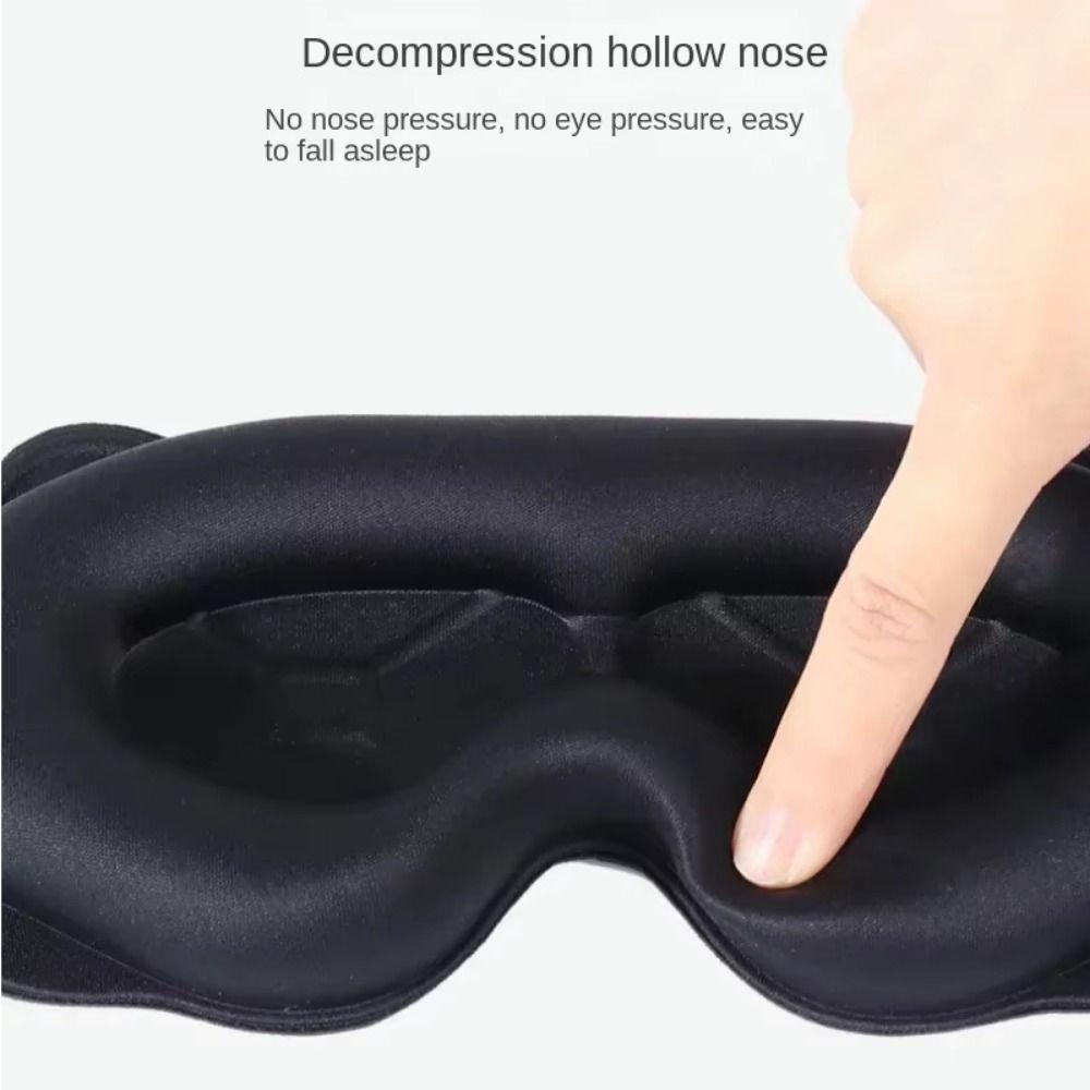 Breathable Blackout Sleep Eye Mask Soft Padded Sleeping Eye Mask 3D Eye Mask Side Sleepers