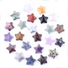 20Pcs Colorful Miniature Star Ornament 20x20mm Tiny Stone Star Decoration For Tabletop Bookshelf Festival Decoration