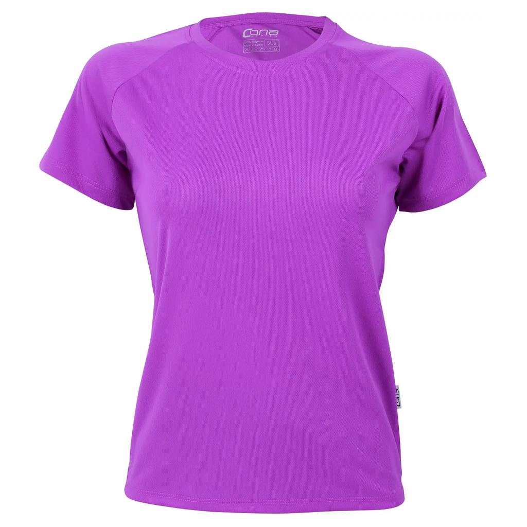 Cona Sports Womens/Ladies Rainbow Tech T-Shirt
