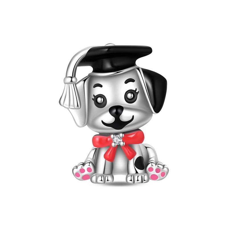 New 925 Silver I Love My Pet Cats And Dogs Friends Diary Charms Beads For Women Fit Bracelet DIY Jewelry Gifts
