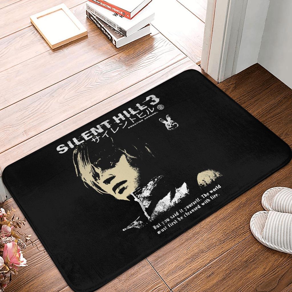 Silent Hill 3 Doormat Mat Anti-Slip Bathroom Kitchen Garage Rug Carpet 40*60cm
