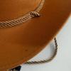New Artificial Suede Western Cowboy Hat Tibetan Style Curved Brim Top Hat Soft Ethnic Jazz Fedora Hats Outdoor Riding