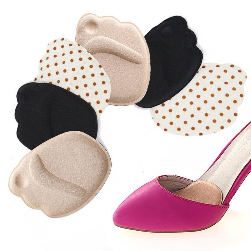 1 pár Heel Pad Měkká High Heels Insert Stélka Noha Přednožka Half Yard Mat Arch Women Ortopedický chránič paty Polštář obuvi