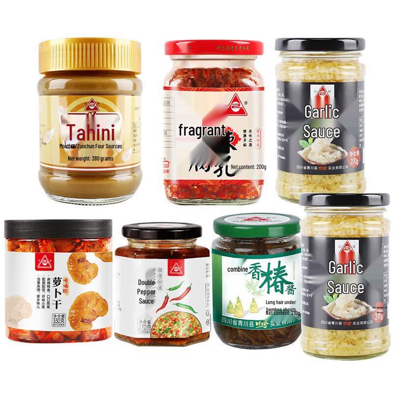 Chuan Zhen Home-Style Condiment & Sauce Gift Pack, 1930g