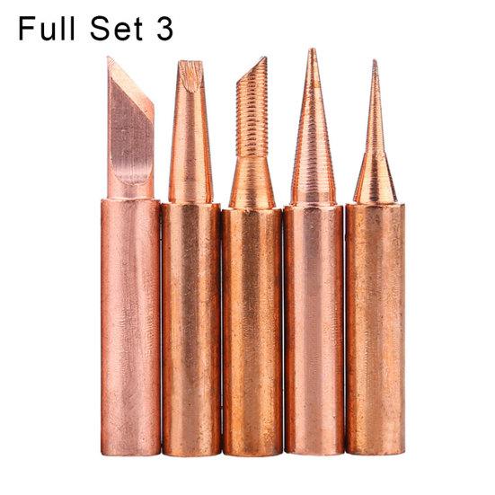 

936 900M Паяльное жало из чистой меди, бессвинцовая сварочная головка, набор инструментов для пайки Full Set 3