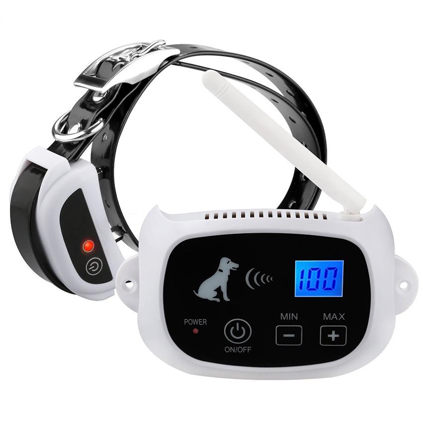 Pet Wireless Fence & Trainer: Wireless Electronic Fence, Bark Stopper, Dog Trainer