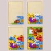 Montessori Animal Characters Transportation Wooden Puzzle Russian Blocks Cute Animals Puzzle Toys for Kids Early Learning