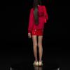 adidas Originals Adicolor Loose Fit Long Sleeve Top Women Bright Red HI1956