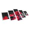 5Pcs Wall Art Painting Set Romantic Red Rose Frameless Painting Artwork Home Decoration