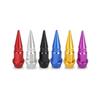 4Pcs 45/60mm Tire Valve Stem Cover Spiked Wheel Valve Cover Bicycles Tyre Hub Valve Stem Cover Motorcycle Tire Valves Covers Hat