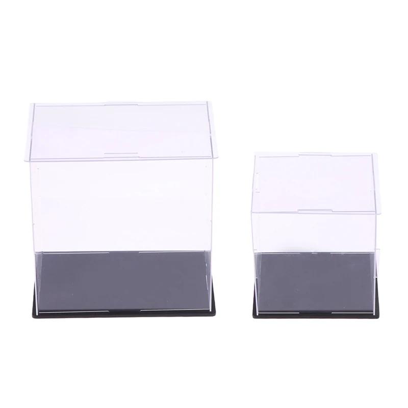 Acrylic Transparent Display Box Dustproof Storage Cabinet for Dolls Toys Collectibles 22 Sizes