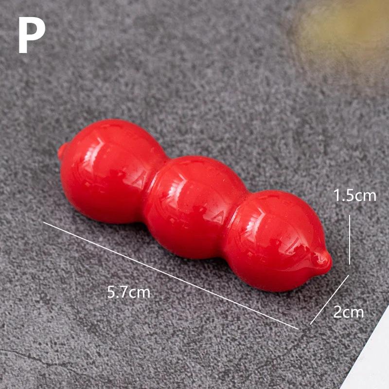 1pc Ceramic Chopstick Holder Japanese Vegetable Series Chopsticks Rack Fork Shelf Stand Kitchen Tableware Dining Table Decor