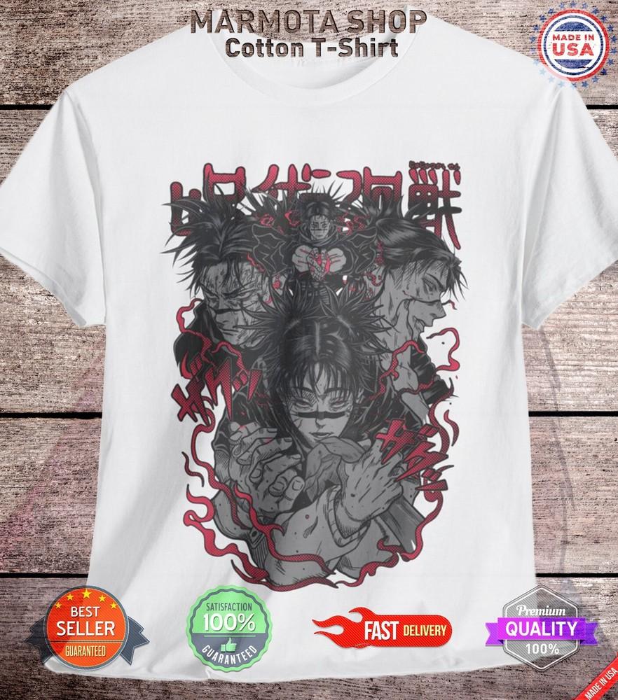 Choso Jujutsu Kaisen T-Shirt Gojo Sukuna Anime Japanese Tee Shirt JJK Soft