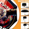 Custom Name Personalized Football Team Print Umbrella, Auto Open Close, 8‑Rib Sturdy Frame, Commute Camping Hiking Use, Birthday Gift