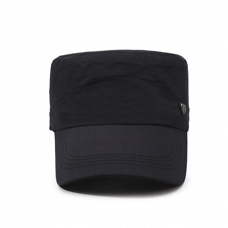 Quick-Drying Hat Men'S Spring And Summer New Sunshade Sunscreen Hat Light Breathable Hat Outdoor Casual Flat Top Hat Men