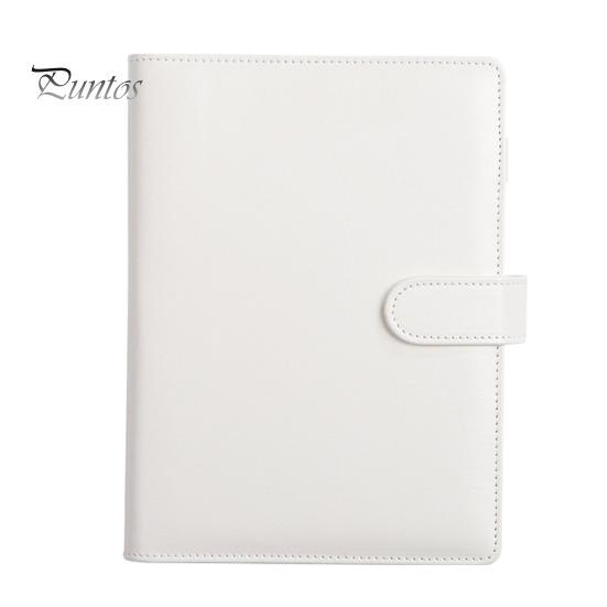 Многофункциональные сумки для блокнотов с застежкой-молнией отделения для карточек кольца для ручек чехол из искусственной кожи цвета макарон ежедневник из искусственной кожи белый 997₽