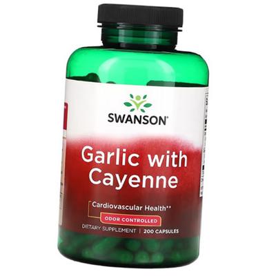 Česnek a kajenský pepř, Garlic with Cayenne, 200kaps (71280166)