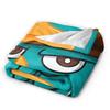 Perry the Platypus Warm Blankets  Boy Girl Plush Throw Blanket Fashion Home Decor Flannel Bedspread Sofa Bed Cover