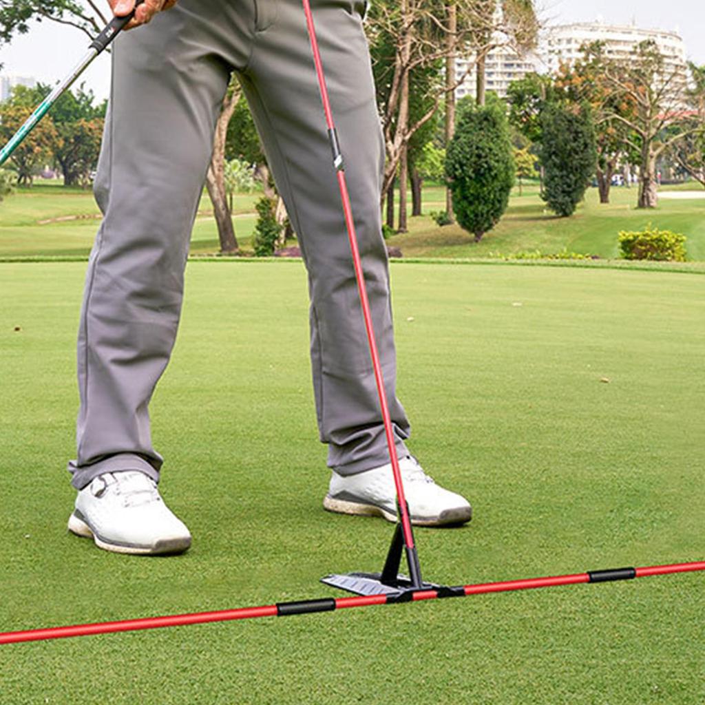 Golf Alignment Sticks Portable Multi-functional Golf Swing Training Aid Sport Training Equipment For Home Users Business Users