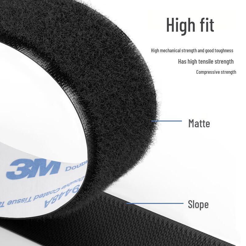 Shanze 3M Selbstklebendes Klettband