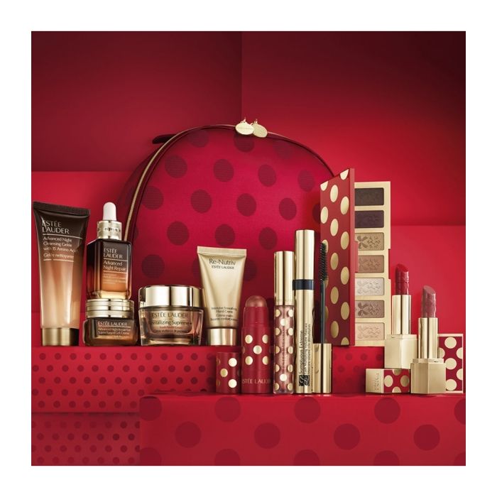 Essentiel avec Trousse Premium Edition LimitEstée Lauder BLOCKBUSTER Coffret Soin et Maquillageée
