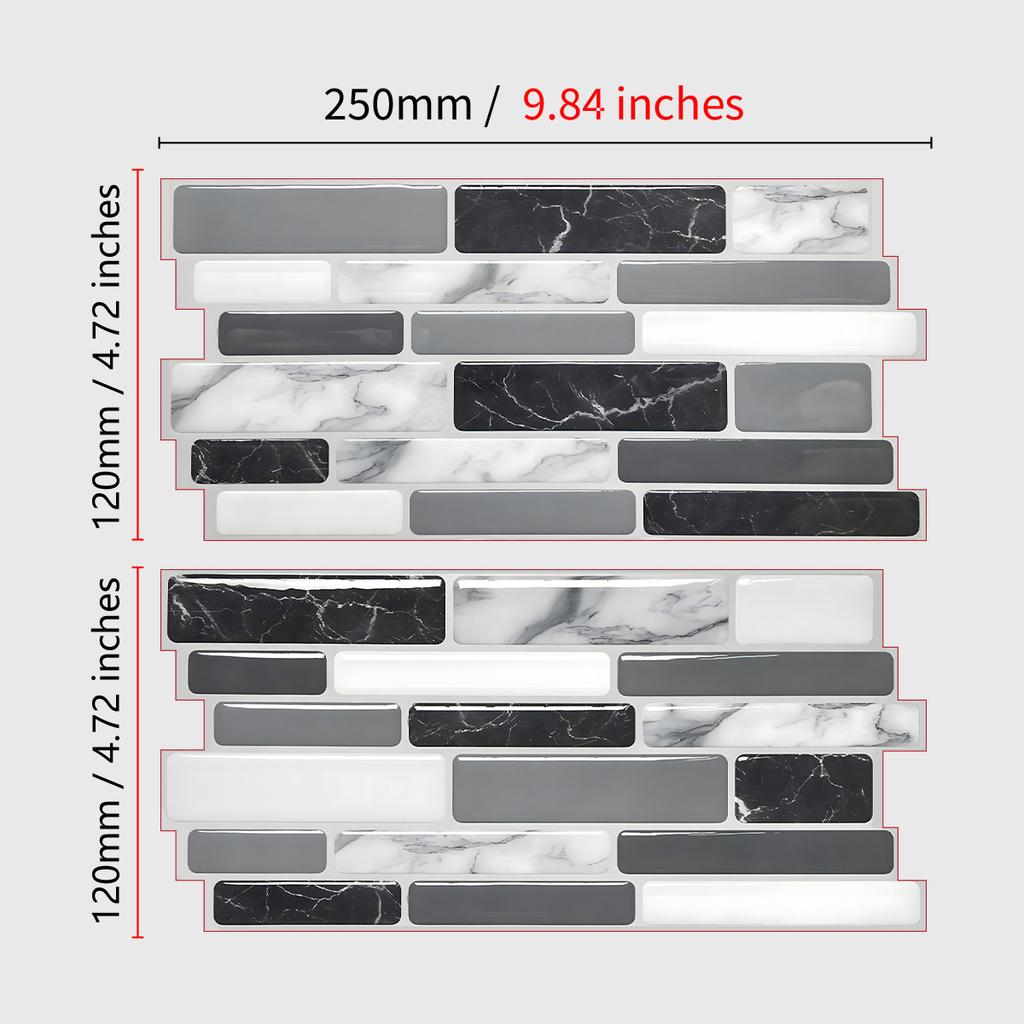 Naklejka kuchenna olejoodporna 3D Kryształowy splicing Kryształowa tapeta Naklejka do renowacji salonu sypialni Samoprzylepna naklejka kafelkowa
