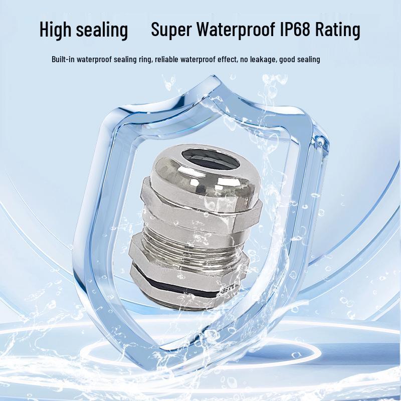 Star Cable EMV Waterproof Anti-Magnetic Cable Gland with Copper Core Wiring Connector