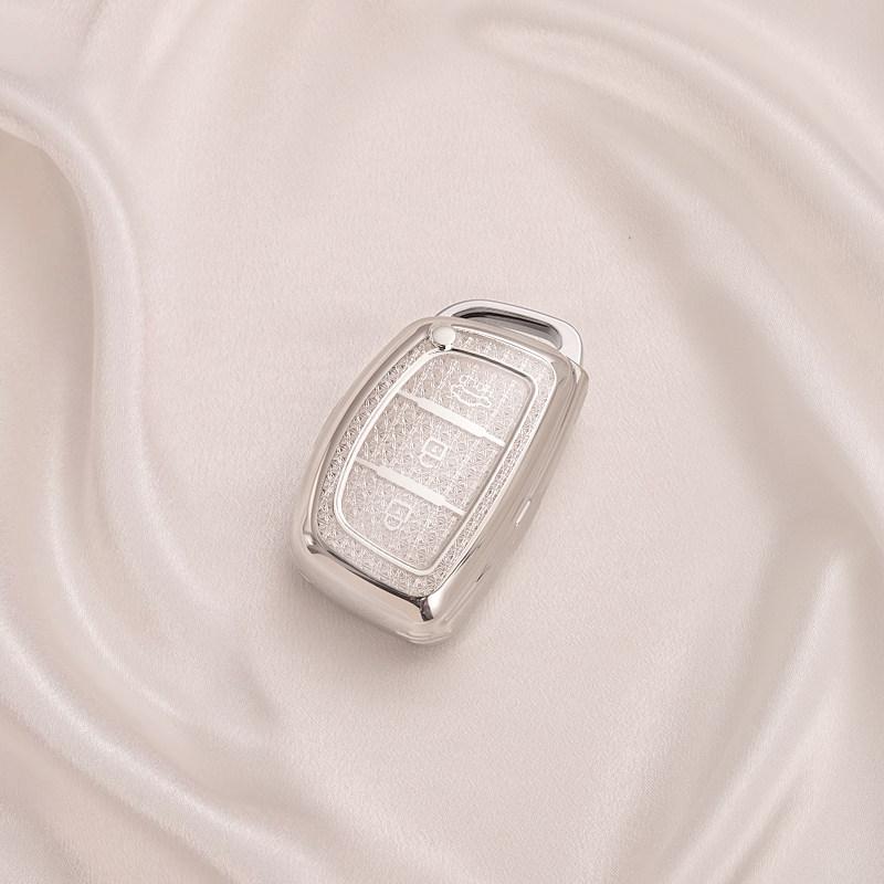 

Crystal Tpu Key Case For Hyundai Ix35 I40 I20 I10 Tucson Elantra Creta Sonata Ioniq Accent Creata Remote Car Key Cover Fob Bag