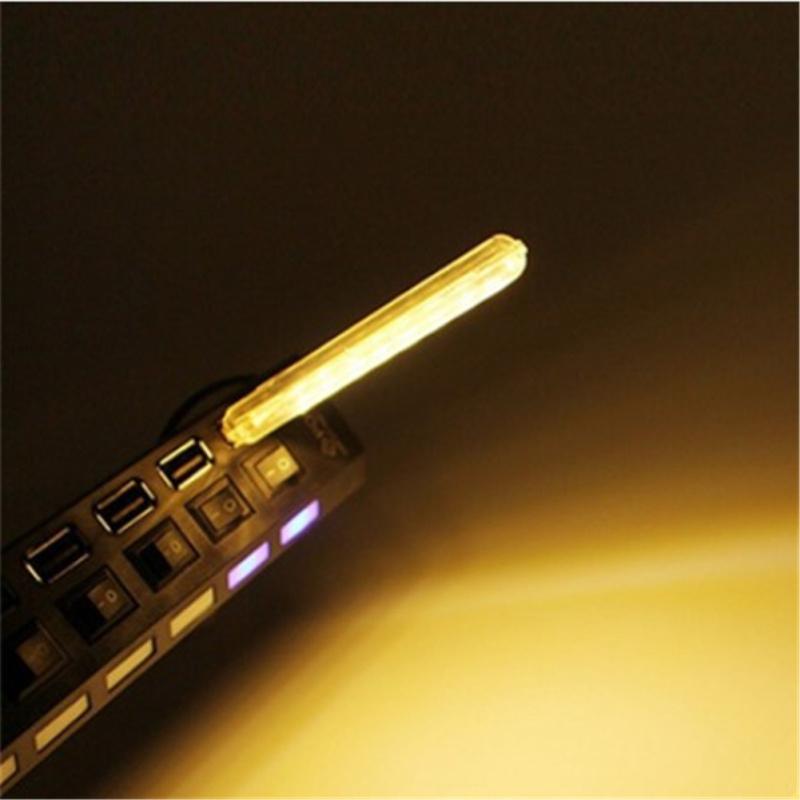 USB Taschen Mini Nachtlicht 8 LED Birne Tragbares Augenschutz Lichtbrett Beleuchtungs-Gadget
