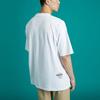 Men's Converse Skate Loose Printing Sports Round Neck Short Sleeve White 10021508-A03
