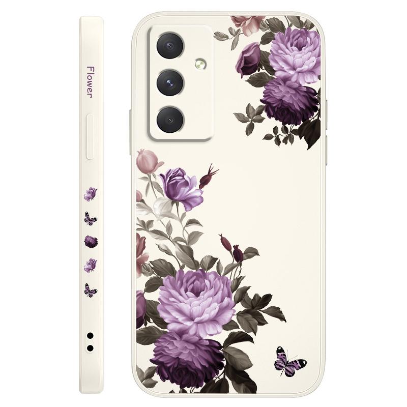 Peony Blossoms Phone Case For Samsung Galaxy A17 A56 A55 A35 A25 A15 A16 A06 A05 A05S A54 A34 A24 A14 A04 A04S A04E 4G 5G Cover
