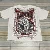 New Harajuku T-shirt Vintage Y2KAffliction Men's White T-shirt White Top