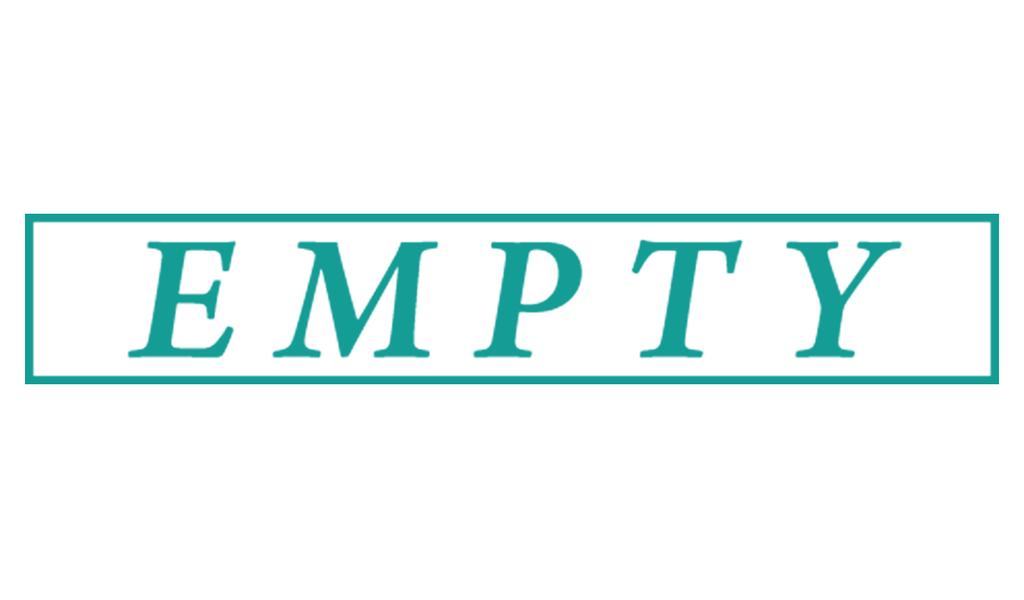 Printtoo Empty Self Inking Rubber Stamp Pre-Inked Office Stamp- Home Office Business Stationery, Black- 42 X 9