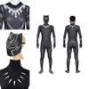 Disfraz de Halloween de primera calidad 2018 con collar y mono de Pantera Negra, conjunto de máscara