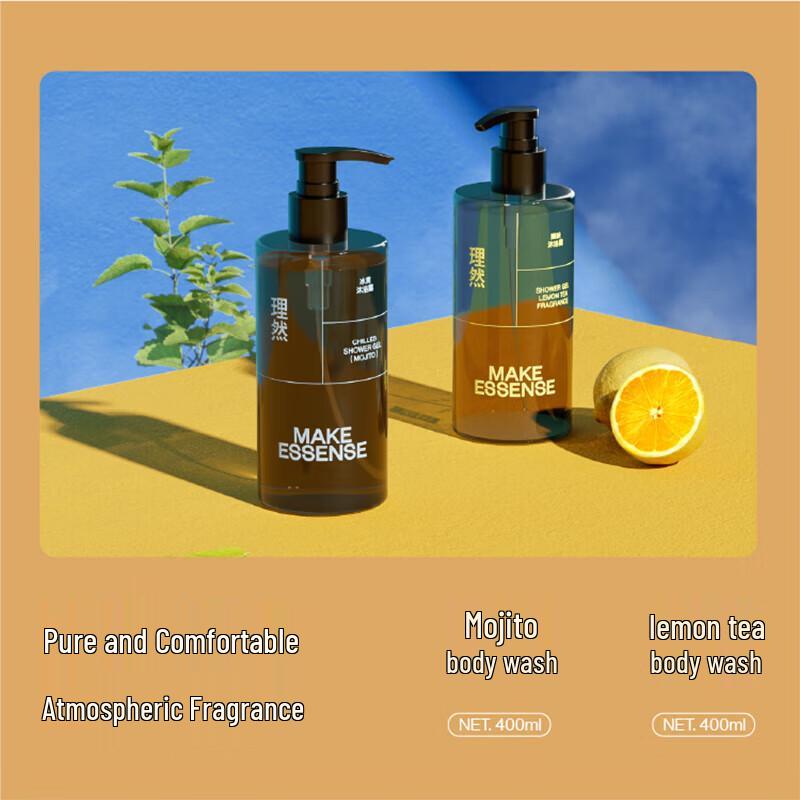 Liran Men's Anti-Dandruff & Oil Control Shampoo & Shower Gel Set