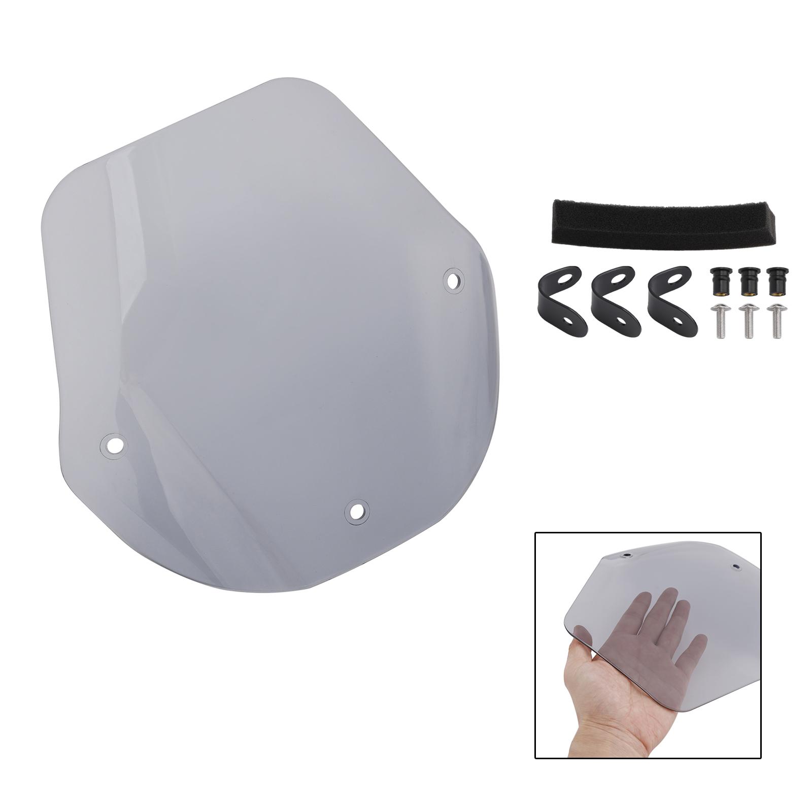 

Ветровое стекло + Кронштейн подходят для Suzuki GSX-8S 2023-2024 серый