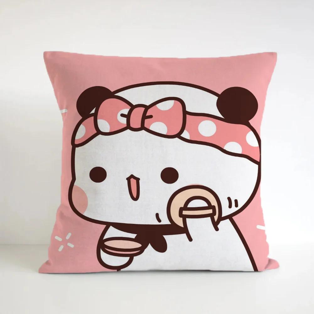 Bubu Dudu Pillow Cover Decorative Pillowcases Cushions Pillowcase 45*45 Ornamental Pillows For Living Room Sofa Cushion