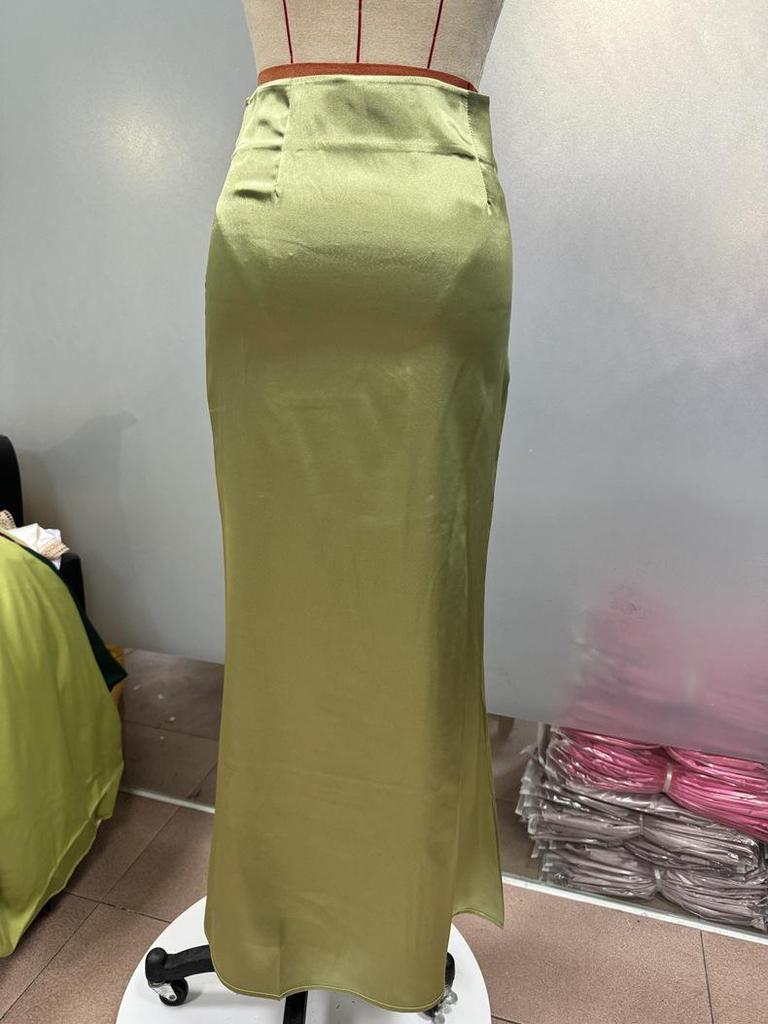 Satin Midi Mermaid Skirt - New Autumn Colors