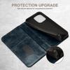iPhone 16 Pro Max & Samsung S25 Ultra Leather Flip Case with Card Slot and Magnetic Closure