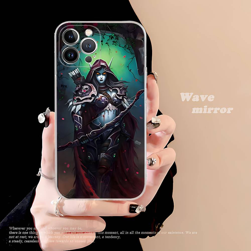 Web Game W-WarcraftS Fit For IPhone 16 15 Promax Phone Case IPhone 14 11 12 High End 13 Pro Silicone