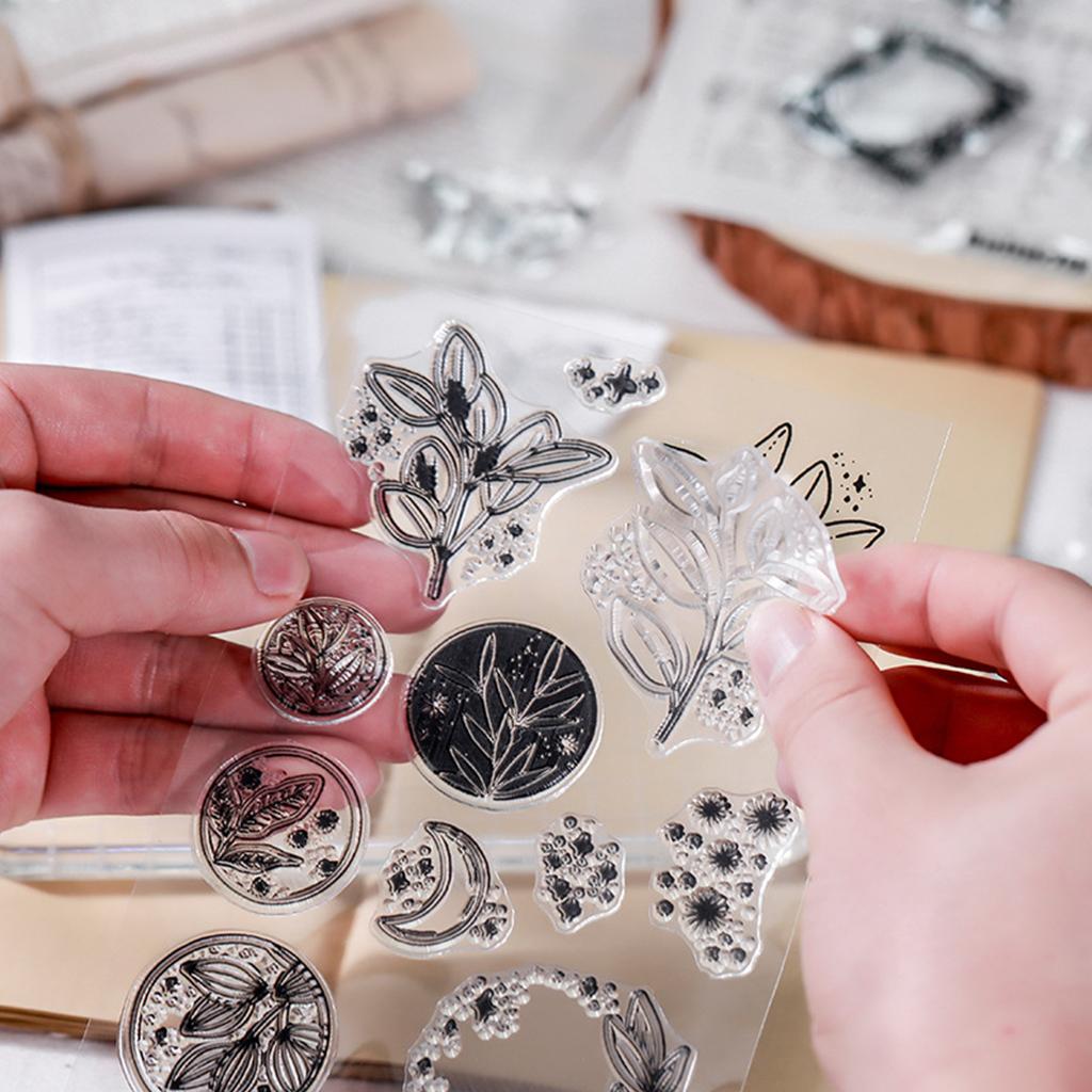 Blessing Transparent Silicone Stamps Wonderful Gifts for Children Teens Adults