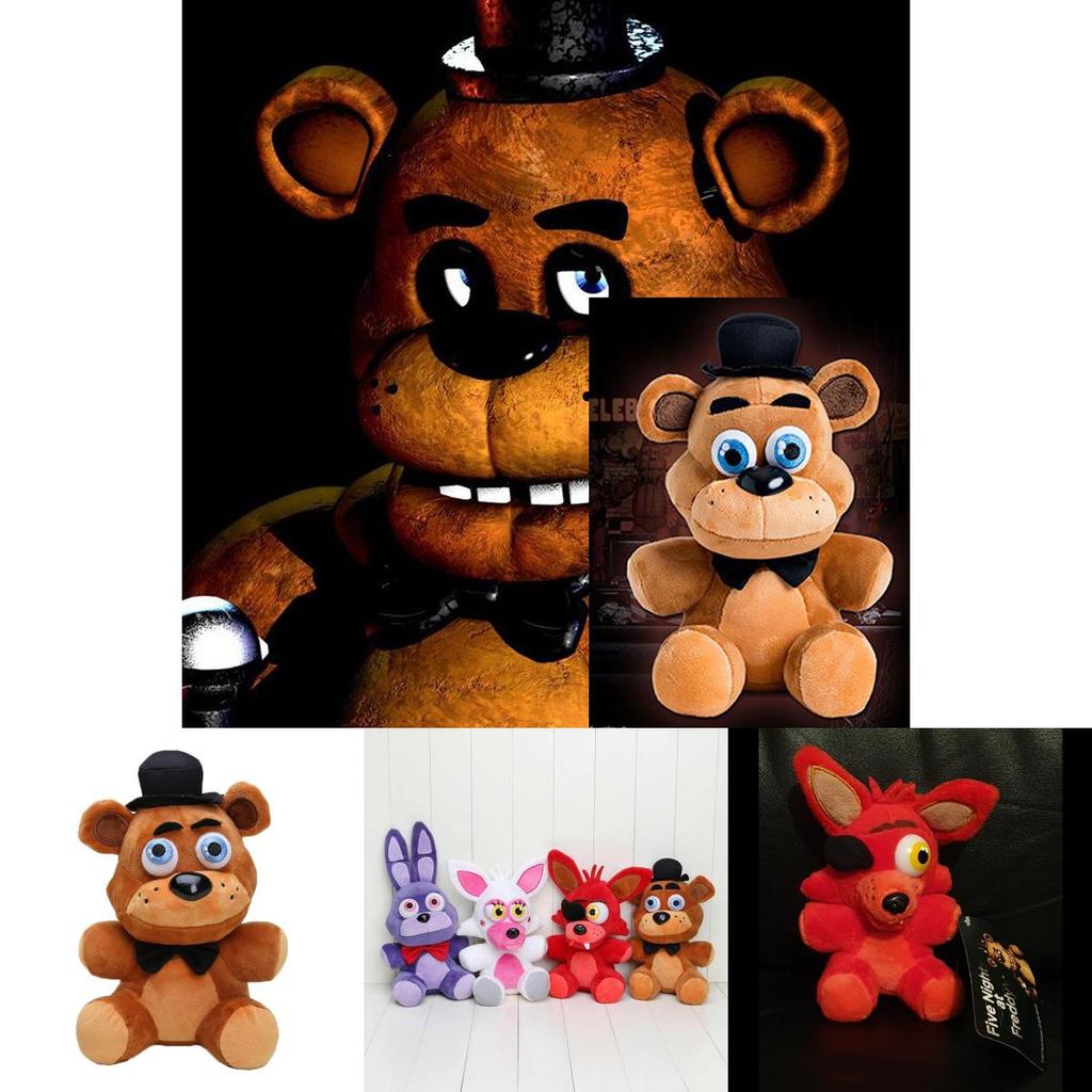 Adorabil Jucărie de Pluș Five Nights At Freddy's Urs Vulpe Bonnie Auriu Pentru Copii Decor Acasă