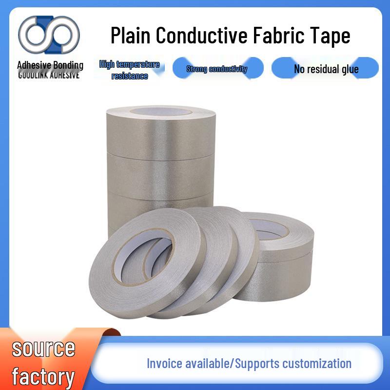 High Viscosity Conductive Double-Sided Tape with Anti-Interference Shielding for Electromagnetic Applications