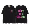 Foreign Trade American Retro Summer Round Neck Short-sleeved T-shirt Boys Ins Trendy High Street Loose Couple Half-sleeved Women