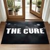 The Cure Design Crystal Velvet Rug Soft Decorative Mat for Bedroom Entrance