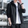 Hooded Jacket for Men In Autumn Slim Hooded Coat Korean Style Trendy Top Men's Wear