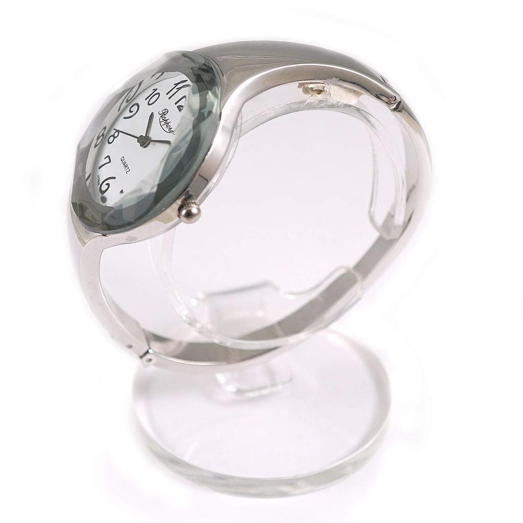 Laporte geschliffenes Glas Armbanduhr 164077 Damen Silber