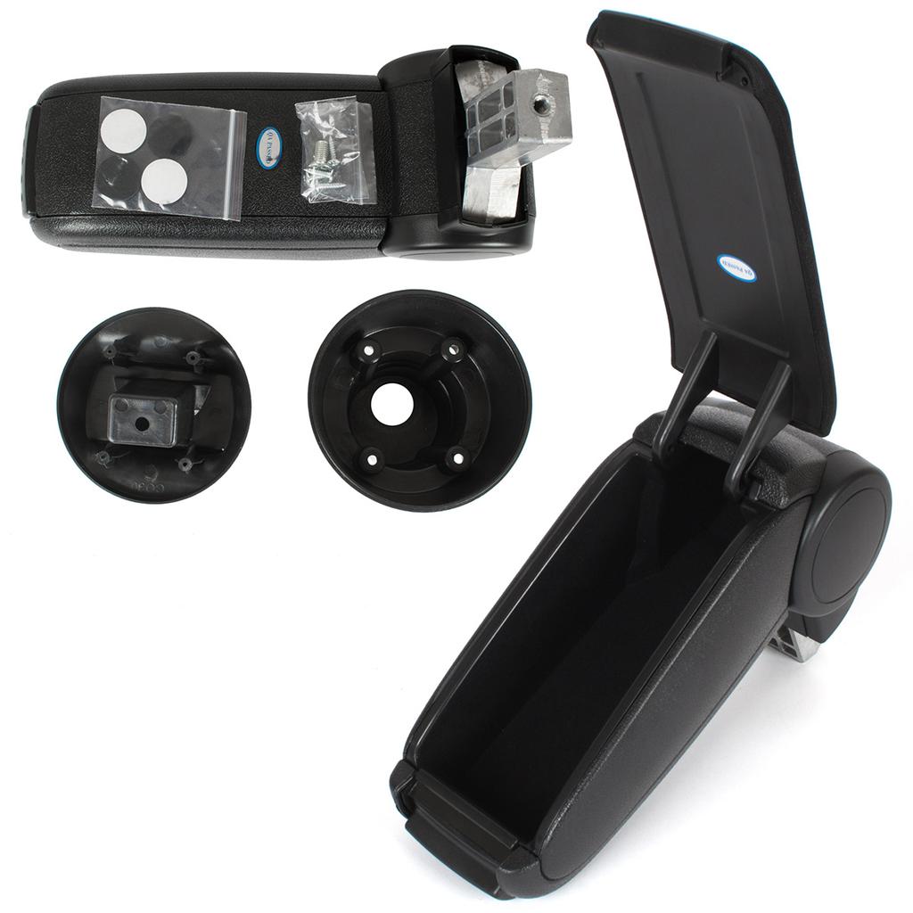 MINI R50 / R53 01-06 Armrest Set BLACK FABRIC + Mounting Kit