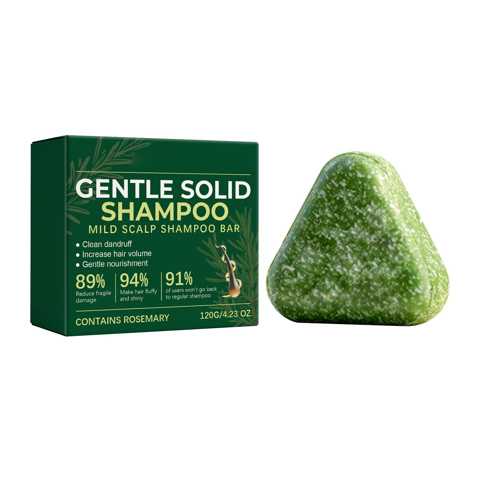 

-frizz Shampoo Soap, Natural Plant -frizz Shampoo Soap, Gentle Herbal Care, Moisturizing And Skin-Friendly. One Size зелений